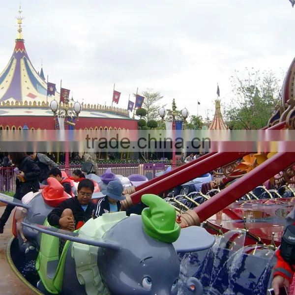 Discount Children Rides Flying Elephant for Theme Park photo-4