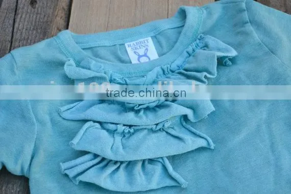Organic Ruffle Blouse Shirts for Baby photo-4