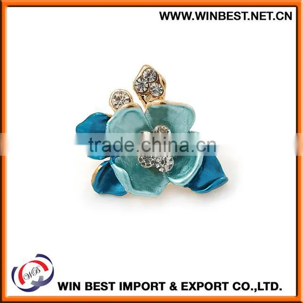 2015 Enamel Costume Jewellery Brooches for Women, Flower Pins and Brooches photo-3