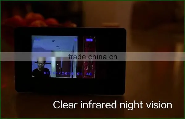 Saful Distinctive Product Battery Operated 2.4ghz Digital Wireless Intercom 7 Inch Color Video Door Phone photo-5