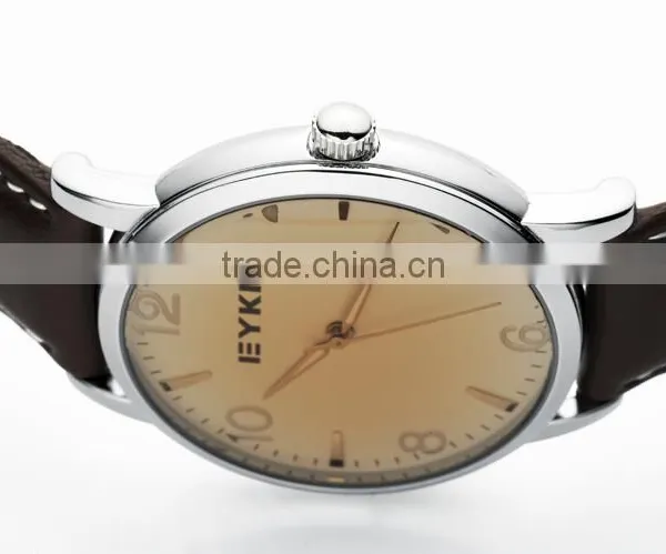 Hot Novelty 2015 Guangdong Men Wrist Watches Women Leather Couple Watches photo-5