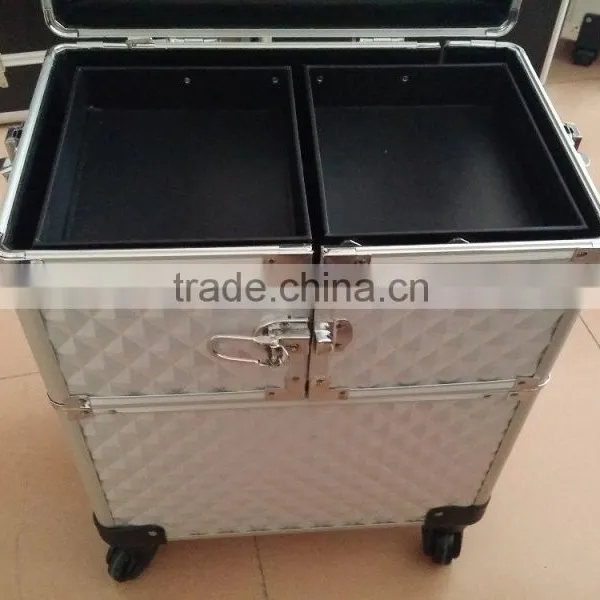 Trolley Vanity Beauty Box With 360 Degree Wheels photo-3