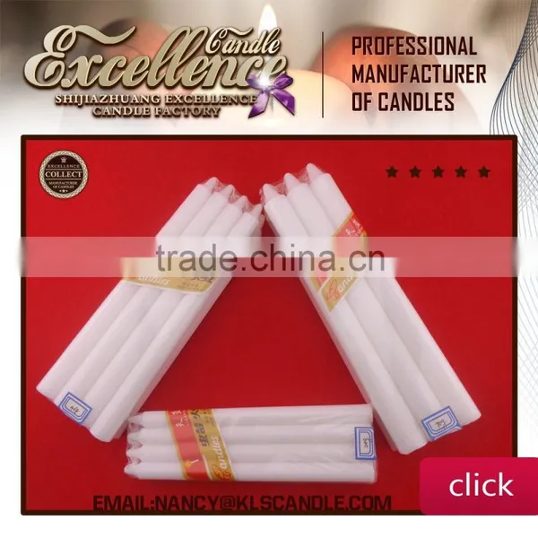 Africa Market 450g Velas Brancas/ White Flute/stick Candle/ Bougies photo-4