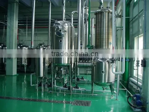 High-efficiency Vacuum Single-effect Milk Water Alcohol Juice Evaporator /Distiller