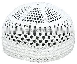 African is Handmade White Muslim Hats for Men Quality Choice photo-4