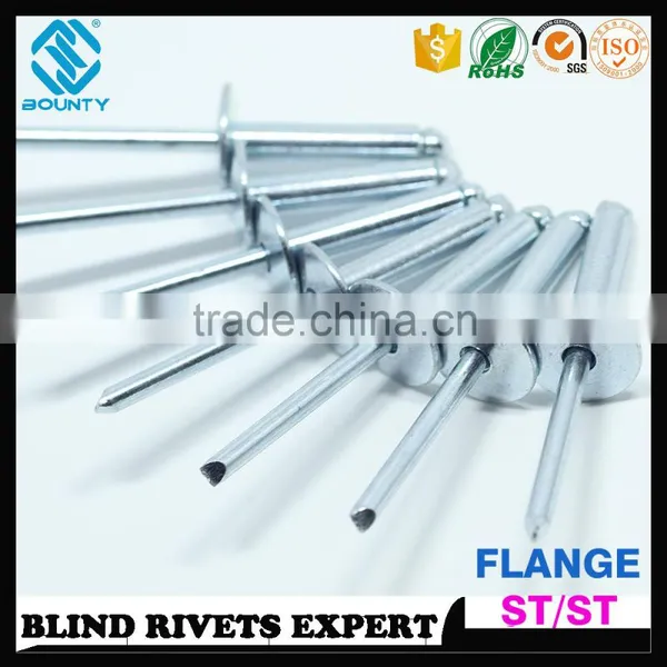 DIN7337 STEEL BODY STEEL MANDREL CSK HEAD STEEL STEEL RIVETS photo-6
