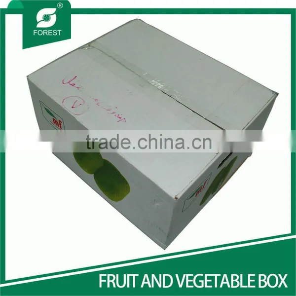 CUSTOM PRINTED CORRUGATED CENTER SPECIAL OVERLAP SLOTTED CONTAINERS FOR VEGETABLE AND FRUITS PACKAGING photo-2