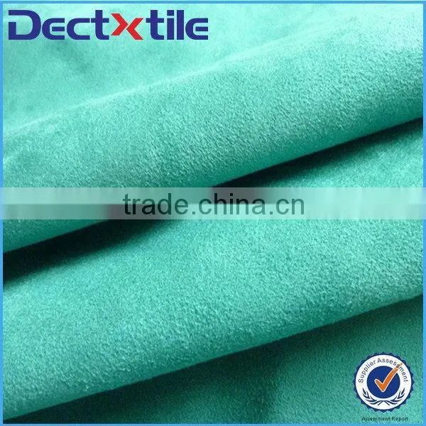2015 The Newest Styles100%polyester Faux Suede Fabric for Sofa, Home Textile, Jacket, Shoes Etc Low Price photo-3