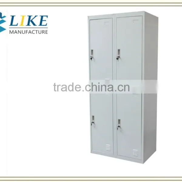 Bedroom Furniture Steel Locker Suppliers 4 Door Steel Wardrobes photo-2