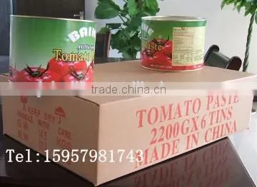 Canned Tomato Paste 800g,sweet Taste,brix28%-30%,red Colour photo-6
