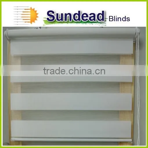 18 mm ,28mm, 38mm Zebra Blinds Doppelrollos Day and Night Curtain Hot Sales Zebra Roller Blind Fabric