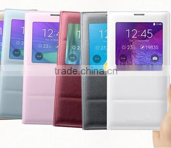 The Most Popular Phone Case Flip Smart Phone Cover Leather Case For Samsung