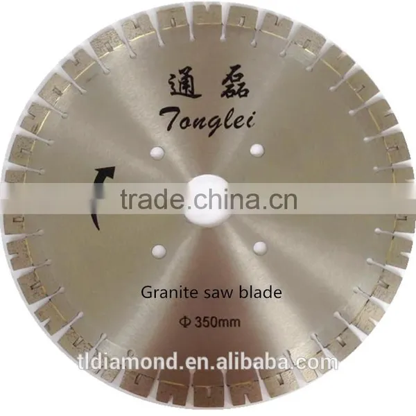 350mm/14" U Teeth Great Sharpness Diamond Saw Blade for Granite