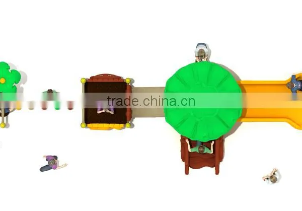 Top Quality Plastic Playground Slide for Sale photo-3