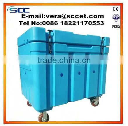 Dry Ice Block Storage for Mobile Dry Ice Freezer Box Dry Ice Transport Case photo-2