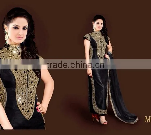 LONG GEORGETTEDESIGNER SUIT photo-4
