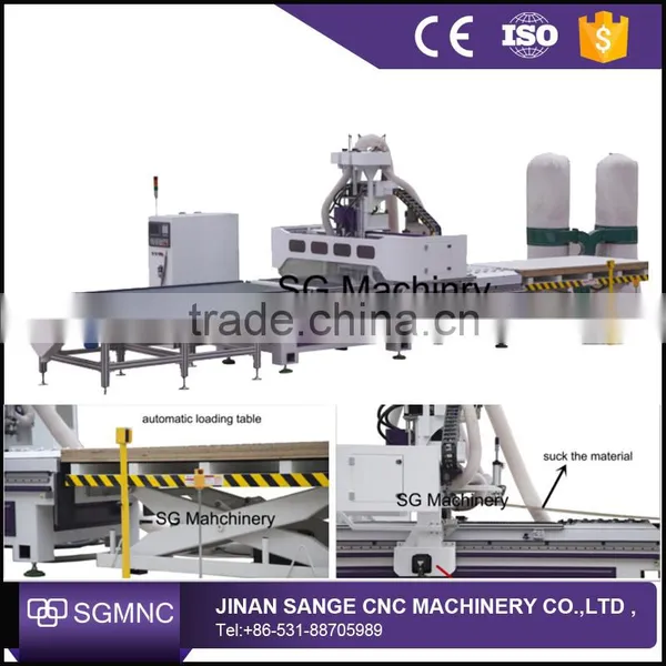 Intelligent Furniture Product Line SG-1325 Full Automatic Cnc Router for Furniture Saving Time photo-3