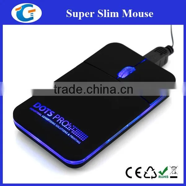 PC Laptop Wired Mini Light Up Optical Mouse With Retractable Cable photo-5