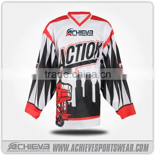 Custom Ice Hockey Jersey With Pants and Socks photo-4