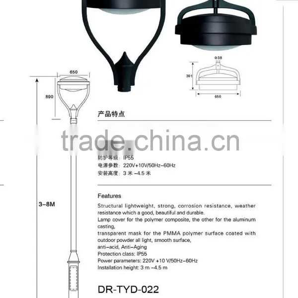 60W Complete Led Garden Light
