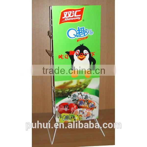 Metal Wire Hanging Potato Chips Display Stand With Modern Design photo-6
