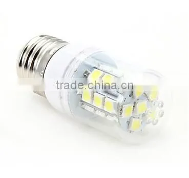 E27 12W 27x5050SMD 1050LM 5500-6500K Cool White Light LED Corn Bulb (85-265V) photo-2