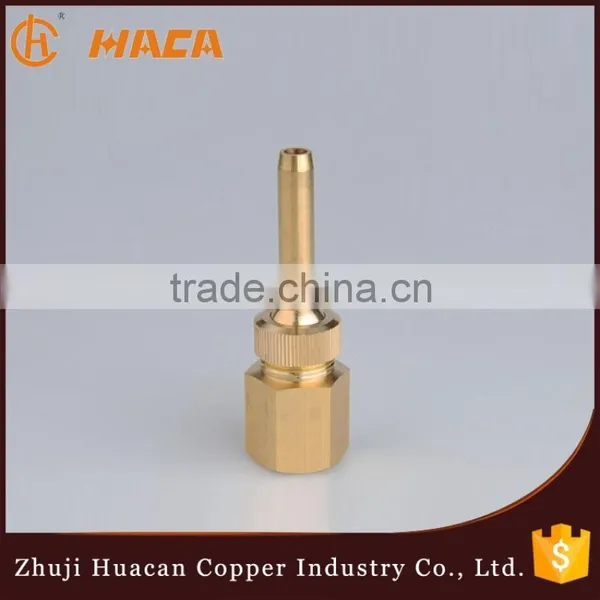 Brass Smooth Jet Spray Nozzle 1/4" Threads,Geyser Brass Nozzle,Brass Fountain Nozzle