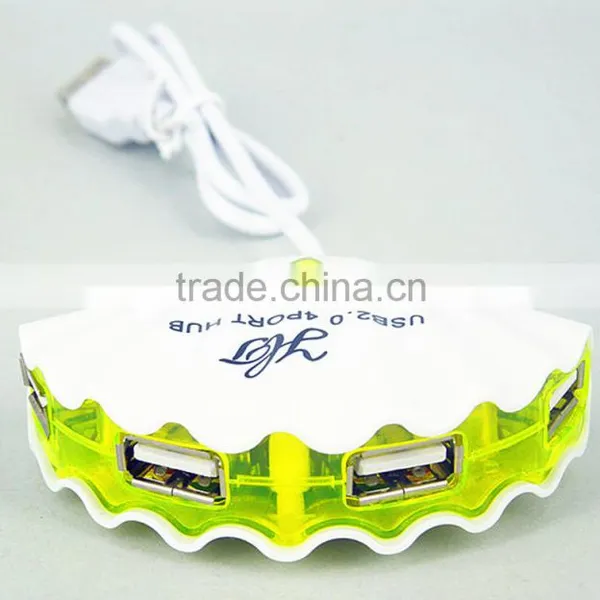Shell-designed 4-port Usb 2.0 Hub Funny Usb Hub photo-2