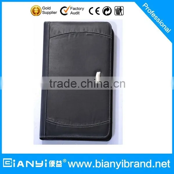 2016 China Manufacturer List First Factory Sale A4 Leather Presentation photo-2