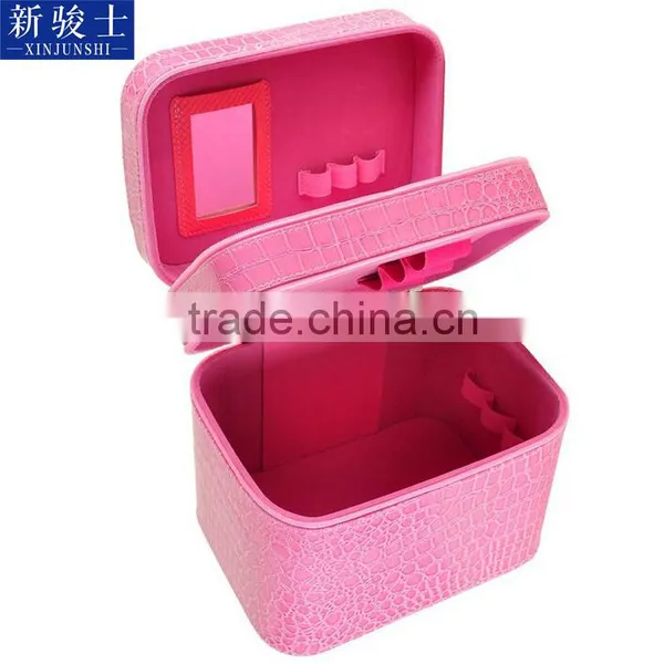 Big Capacity PU Leather Make Up Bag A Set Cosmetic Bag photo-5