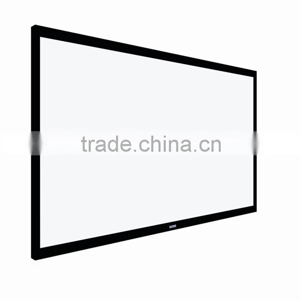 16:9 92" 6cm Frame Home Theater Fixed Frame Projection Screen photo-2