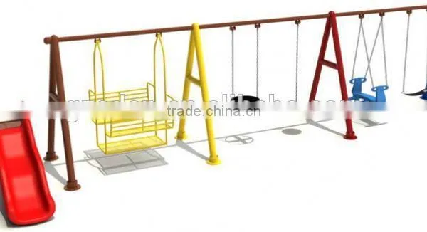 Hot Sale Metal Outdoor Swing Sets For Adults photo-5