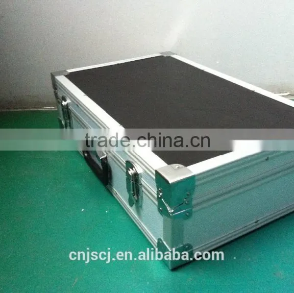 China Black ABS Tool Case,permanent Protection Very Farm Durable Black ABS Aluminum Tool Case With Lock photo-2