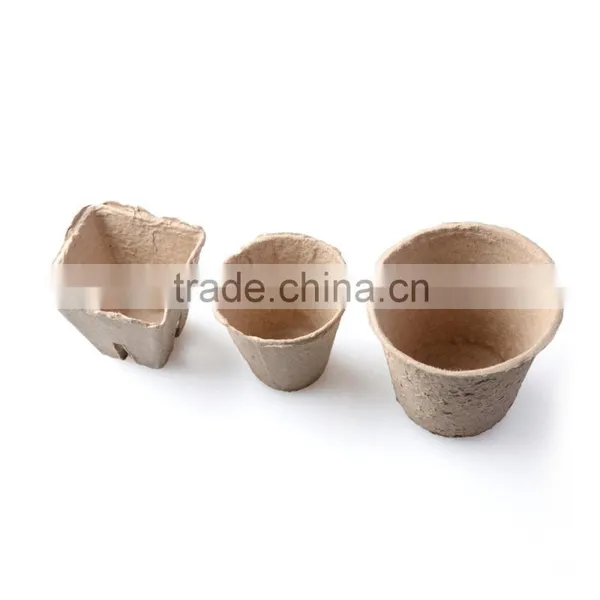 Paper Pulp Seedling Cup Flower/vegetable Plant Bio-degradable Pot photo-3