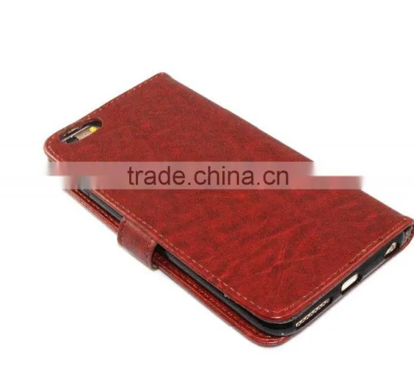 Photo Album Leather Low Price China Mobile Phone Leather Case for Iphone 6 Quality Choice Most Popular photo-4