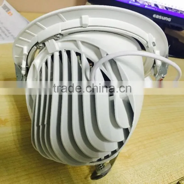 360 Degree Rotatable Aluminum Alloy COB LED Trunk Light 30W for Gallery 220VAC photo-3