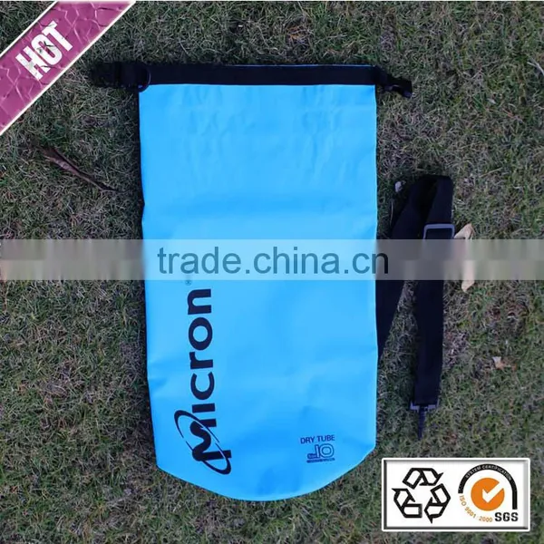 500D PVC Tarpaulin Waterproof Dry Bag With Shoulder Strap Dry Sack for Kayaking photo-5