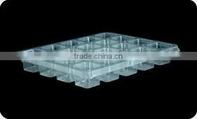 Thick Vacuum Formed Clear Tray for Food