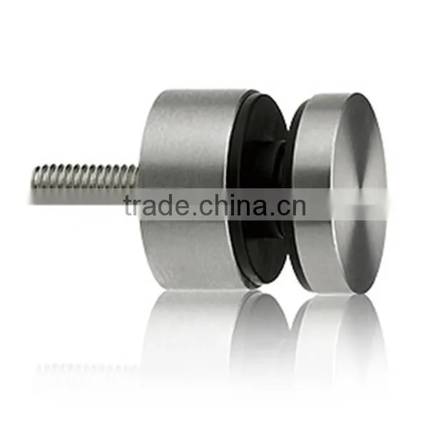 Stainless Steel Round Curved Back Glass Holder 30mm SS Glass Holder photo-3