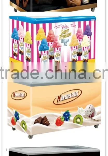 All Kinds Ice Cream Chest Freezer Ice Cream Display Freezer Ice Cream Deep Freezer Ice Cream Freezer photo-3