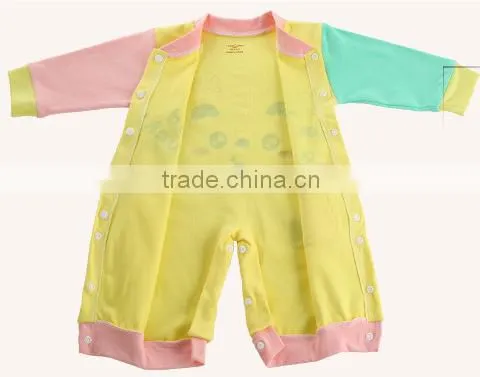 Spring and Autumn Baby Soft Cotton Romper photo-6