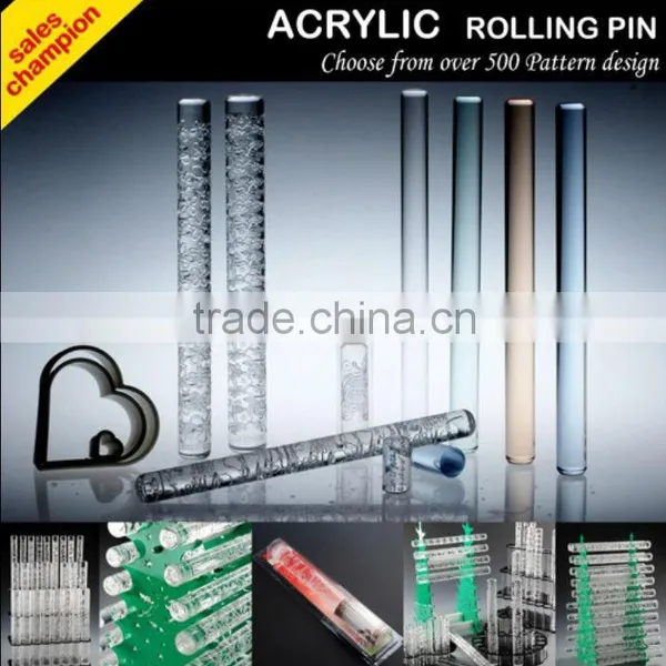 12x165mm Small Acrylic Rolling Pin in 4 Different Sizes photo-4