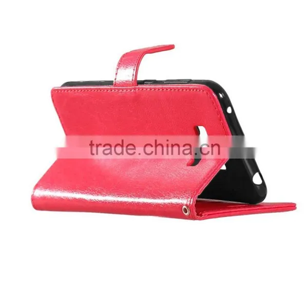 Plain Customer OEM Flip Cover PU Leather Case for ASUS 3 ZE552KL (5.5), With Card Slot and Stand Function photo-3