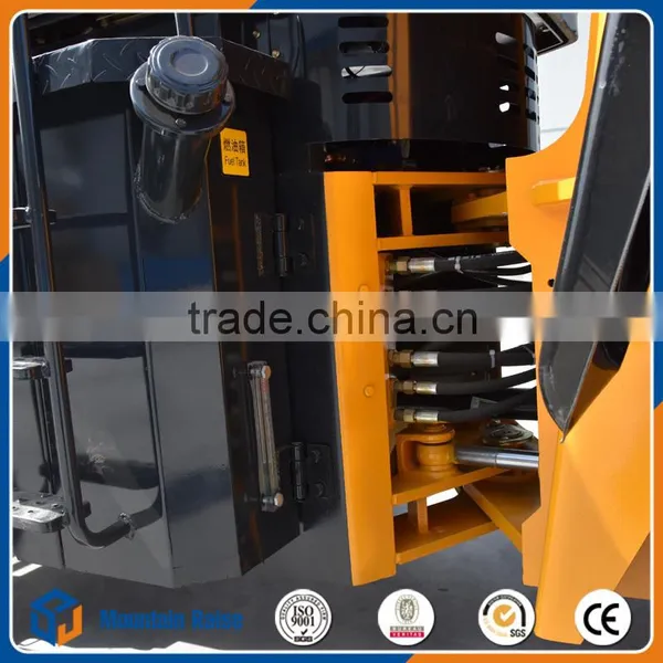 Made in China Earthmoving Mini Wheel Loader With Various Attachments photo-4