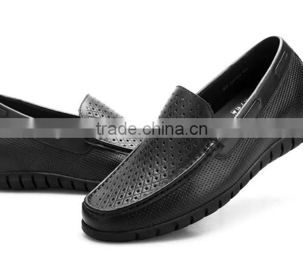 Breathable Genuine Leather Casual Shoes Men photo-5