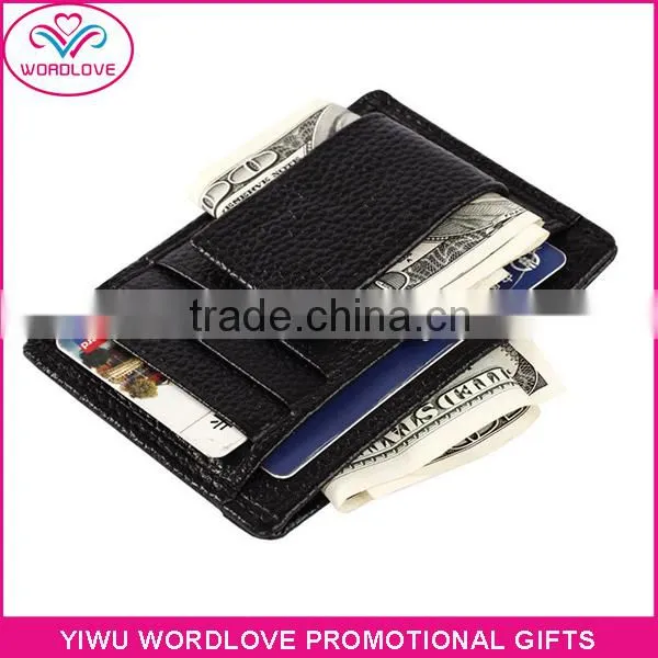 Anti Scan Leather RFID Blocking Wallet Credit Card Protector Holder photo-4