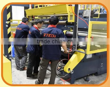 7 Layers Air Bubble Film Lamination Machine/Three Screw Extruder photo-4