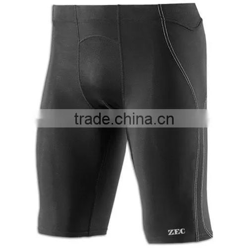 2016 OEM 4 Needles Flatlock Stitching Compression Running Wear Shorts photo-2