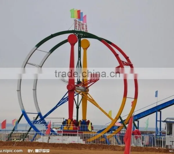 Amusement Ferris Ring Car Rides / Thrill Rides / Amusement Park Equipment photo-2