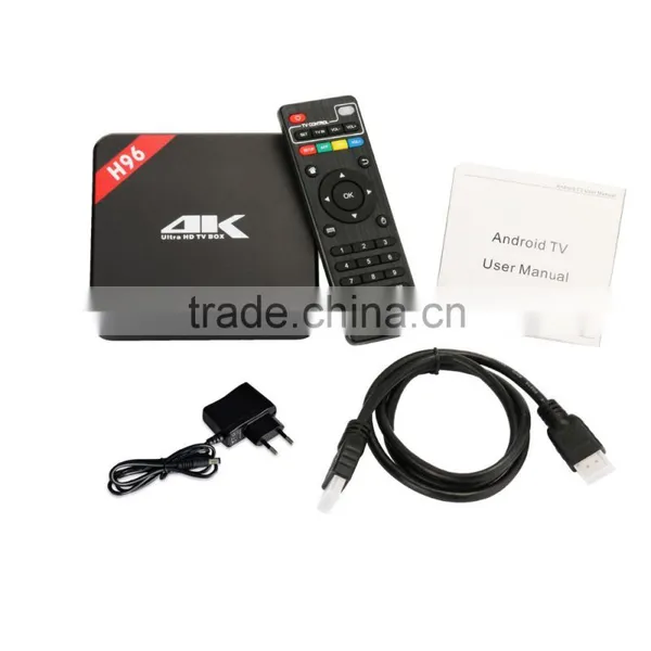 H96 Quad-Core 1080P 4K TV Box Player Amlogic-chips S905 photo-2